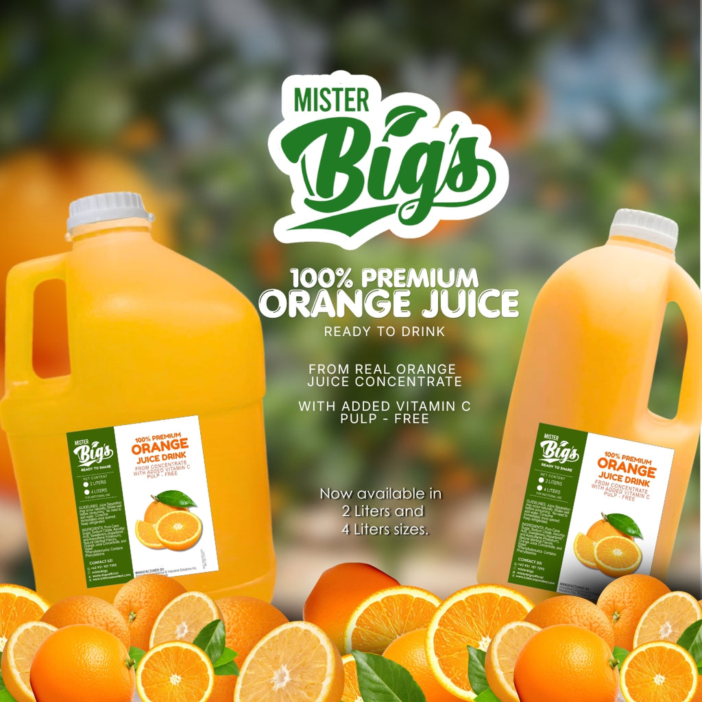 Mister Bigs Orange Juice Ready-to-Drink 2L