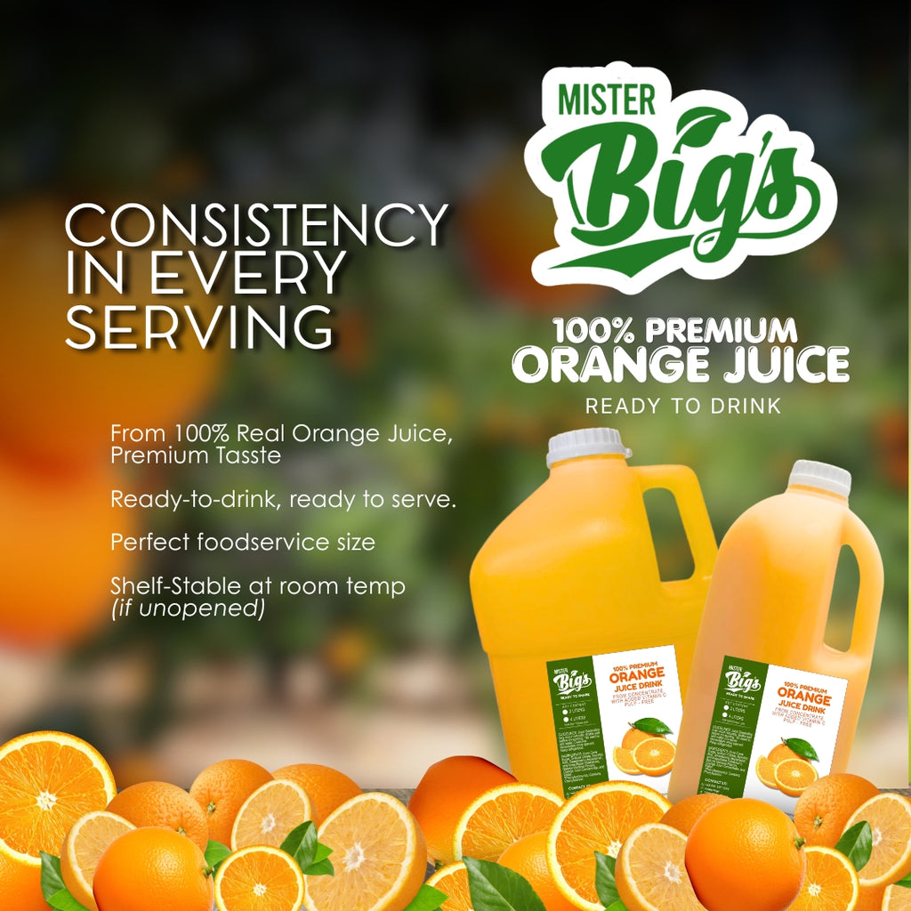 Mister Bigs Orange Juice Ready-to-Drink 2L