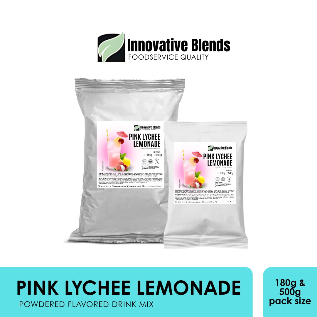 Pink Lychee Lemonade